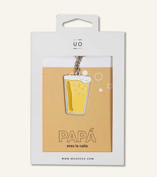 Llavero Metálico "Papá Eres La Caña"