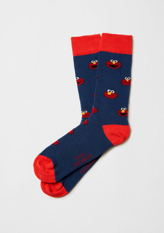 BeSesameStreet Elmo - 100% Organic Cotton Socks