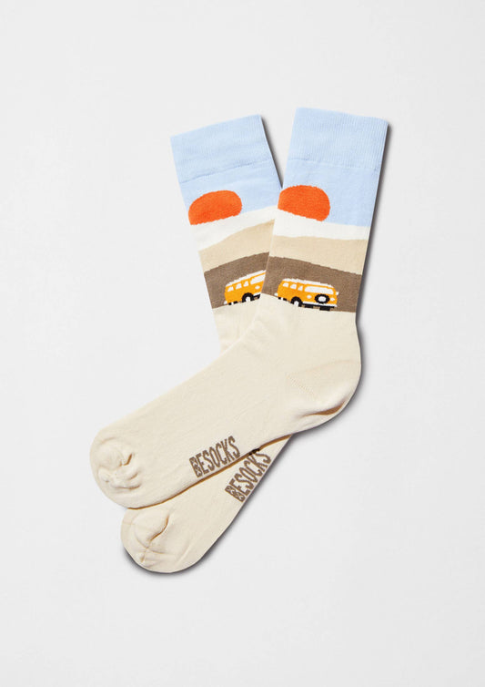 BeRoadtrip - 100% Organic Cotton Socks