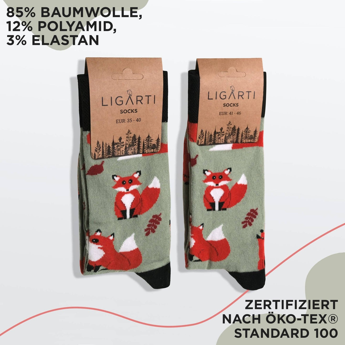Calcetines « Fox Gathering »