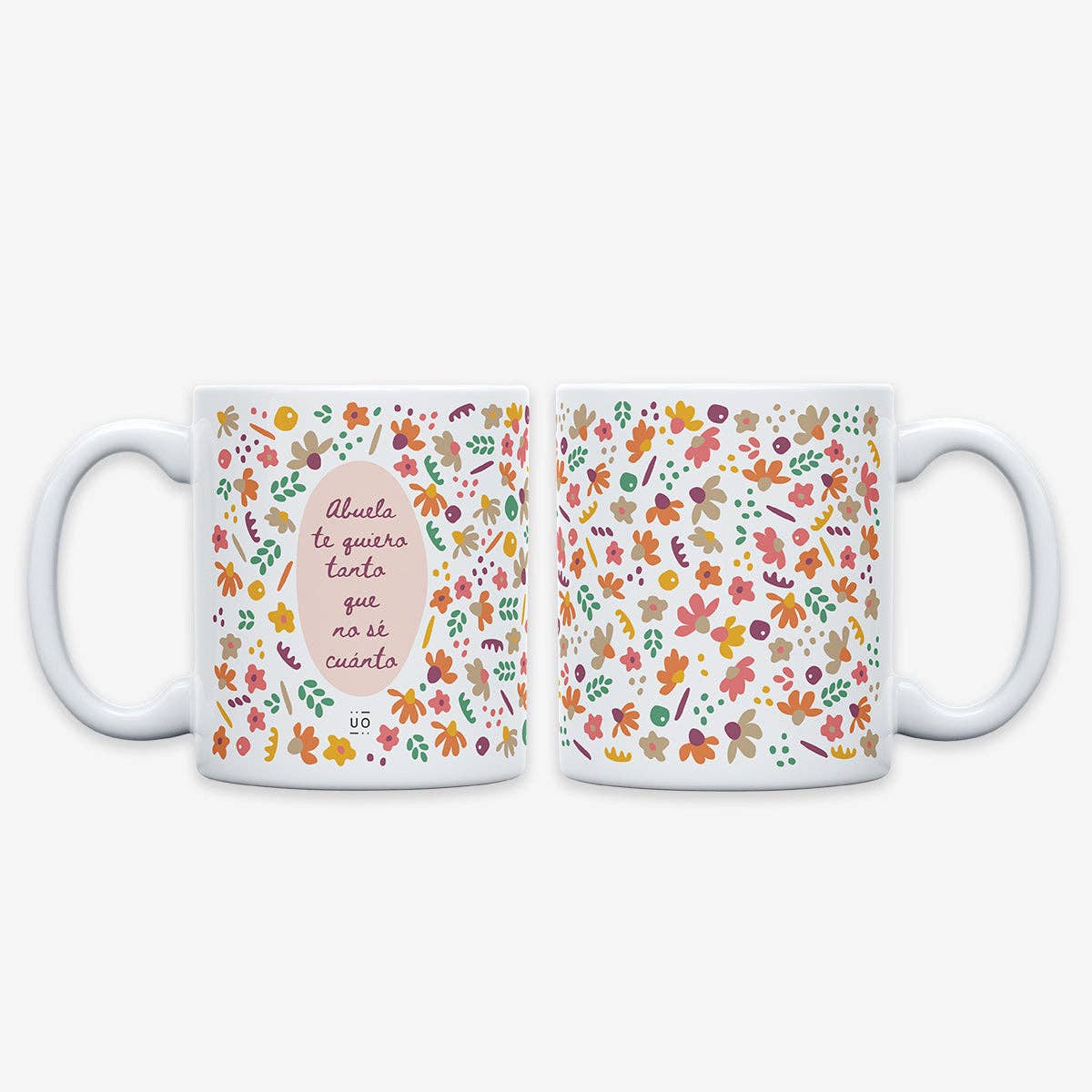 Taza "Abuela, te quiero tanto que no sé cuánto"