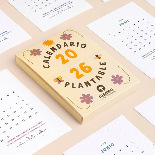 Calendario plantable 2026