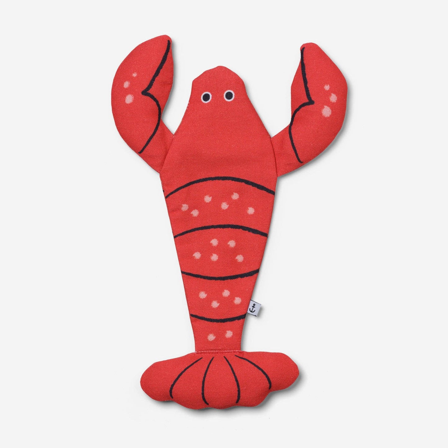 Estuche langosta de algodón 100 % rojo