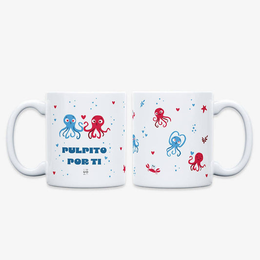 Taza "Pulpito por ti"