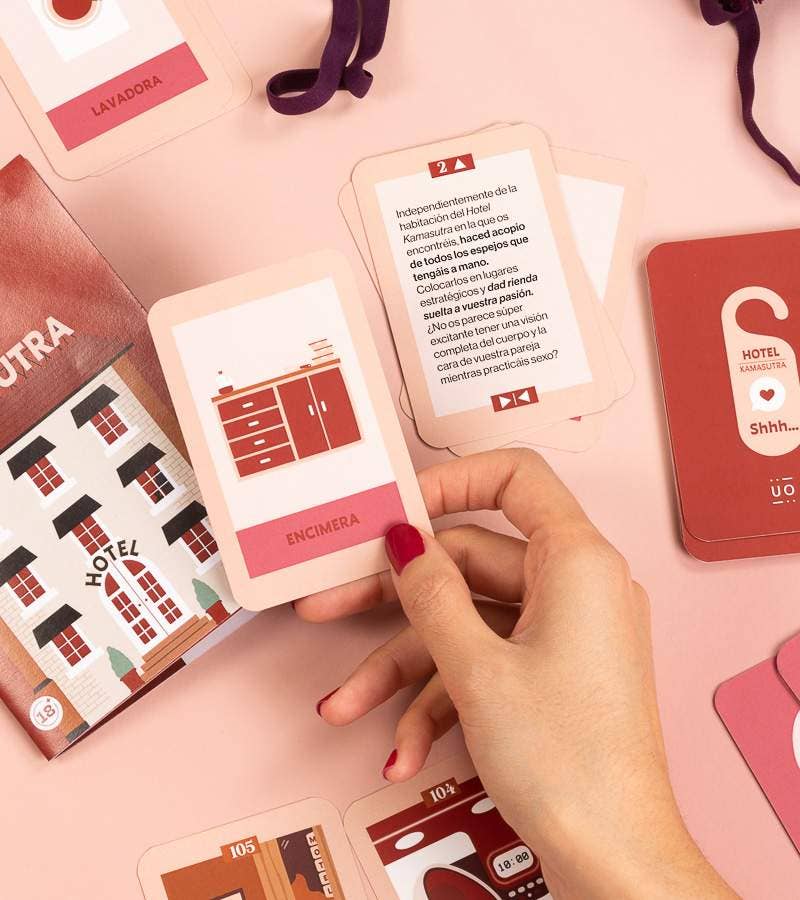 Juego De Cartas Para Parejas "Hotel Kamasutra"