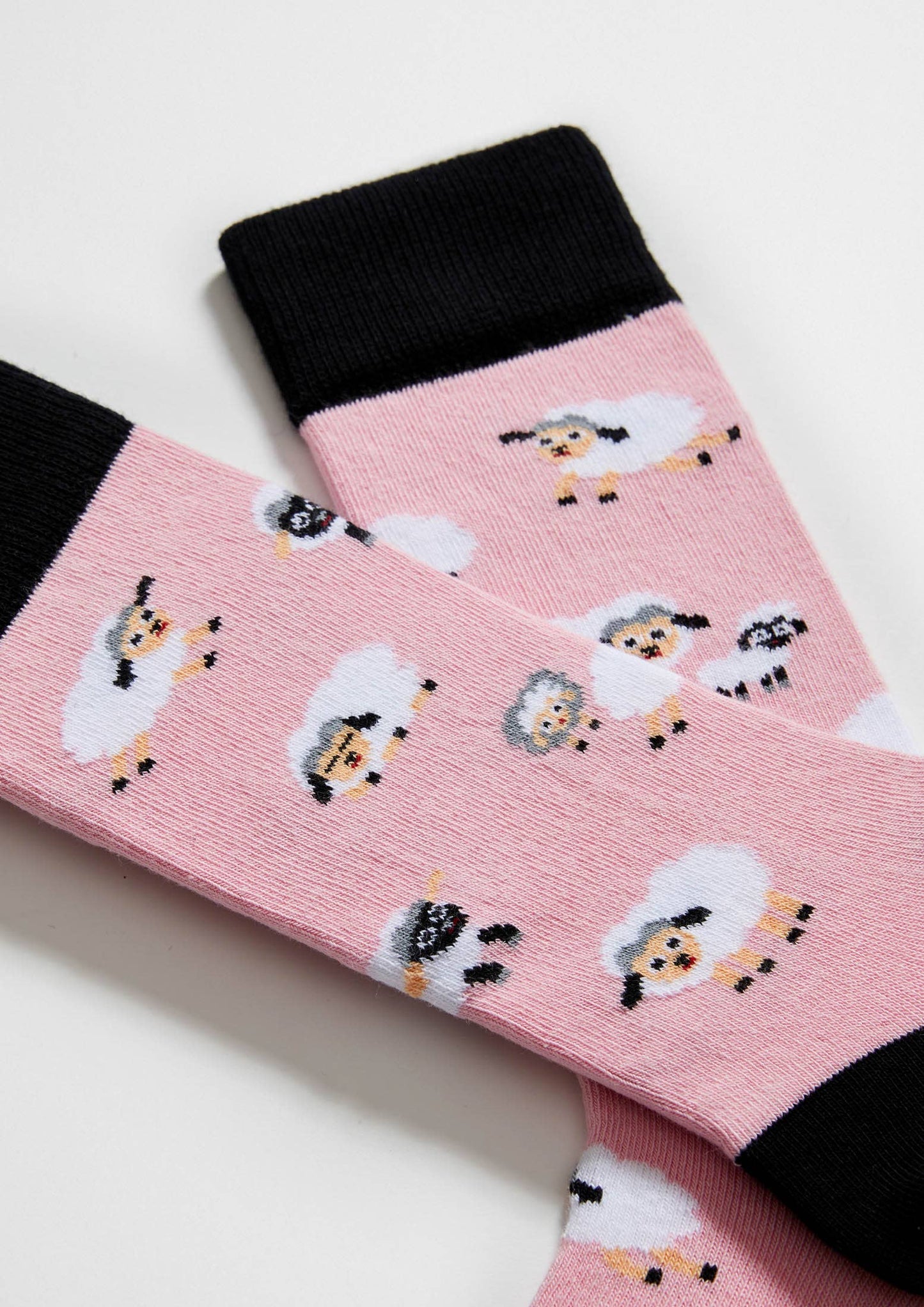 BeSheep Pink - 100% Organic Cotton Socks