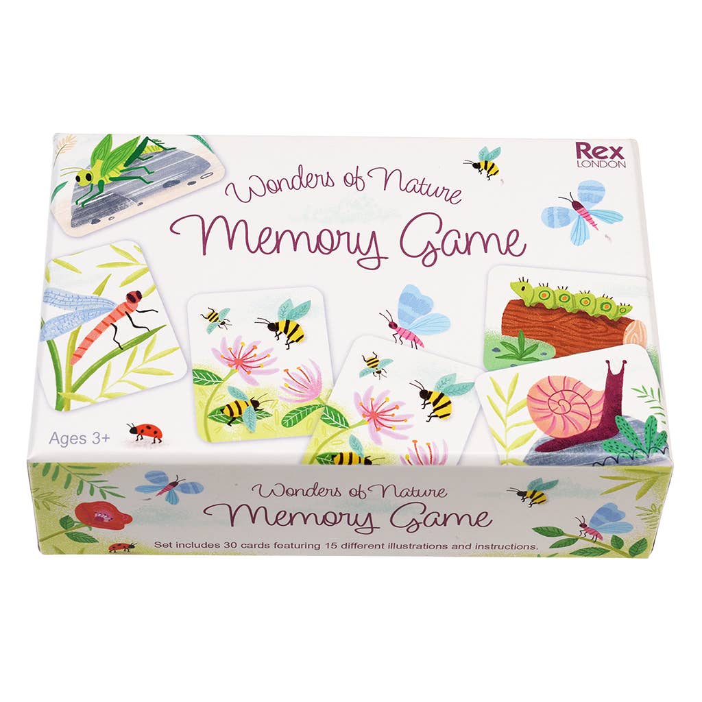 Juego de memoria (30 piezas) - Maravillas de la naturaleza