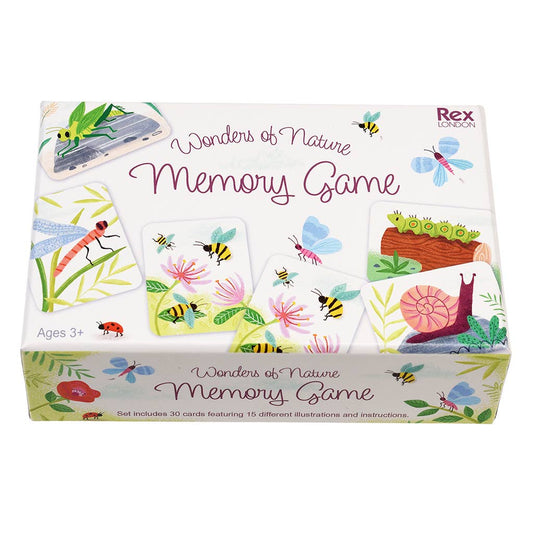 Juego de memoria (30 piezas) - Maravillas de la naturaleza