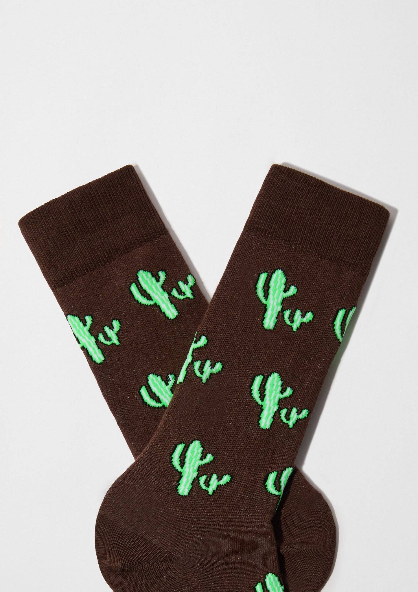 BeCactus Brown - 100% Organic Cotton Socks