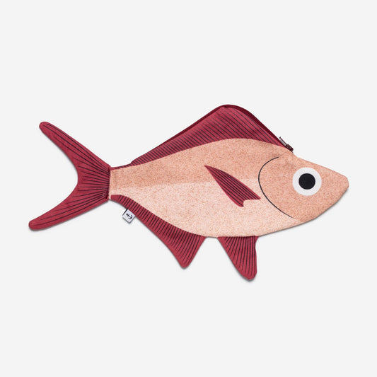 Estuche Alfonsino en forma de pez de algodón 100%