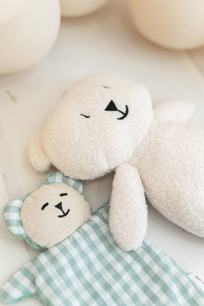 PACK TEDDY & DOUDOU GREEN MINT