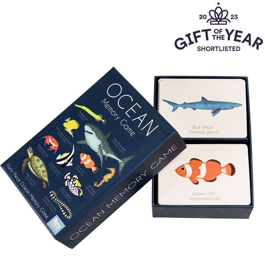 Juego de memoria del océano (40 piezas)