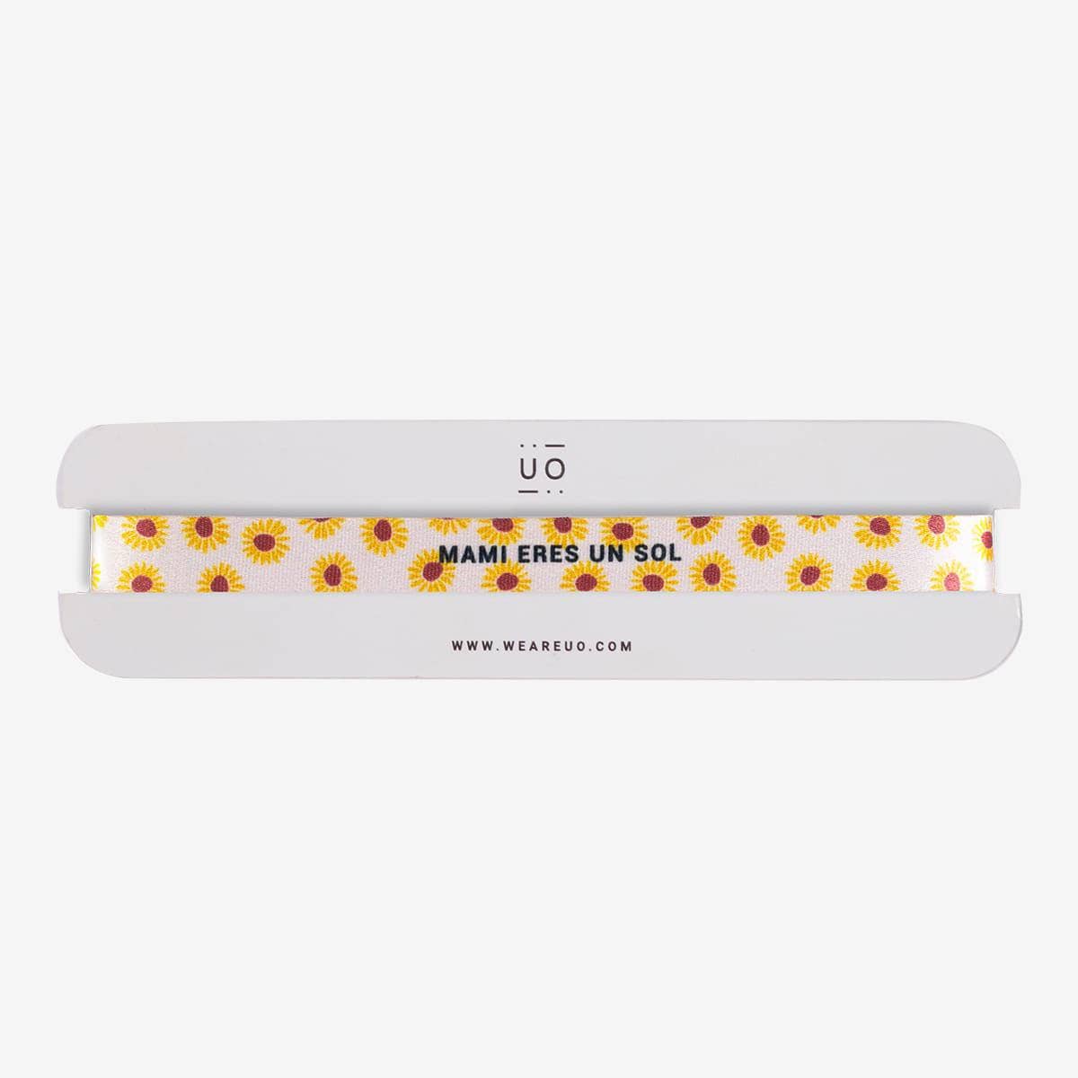 Pulsera De Tela "Mami Eres Un Sol"