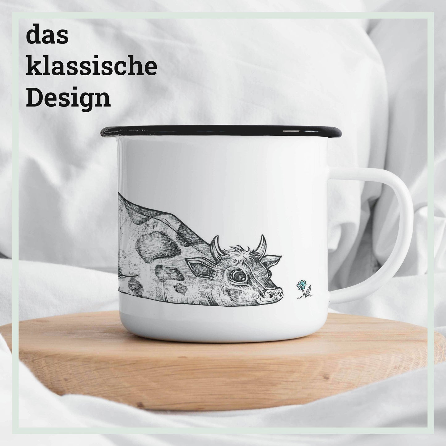 Taza esmaltada – Rita