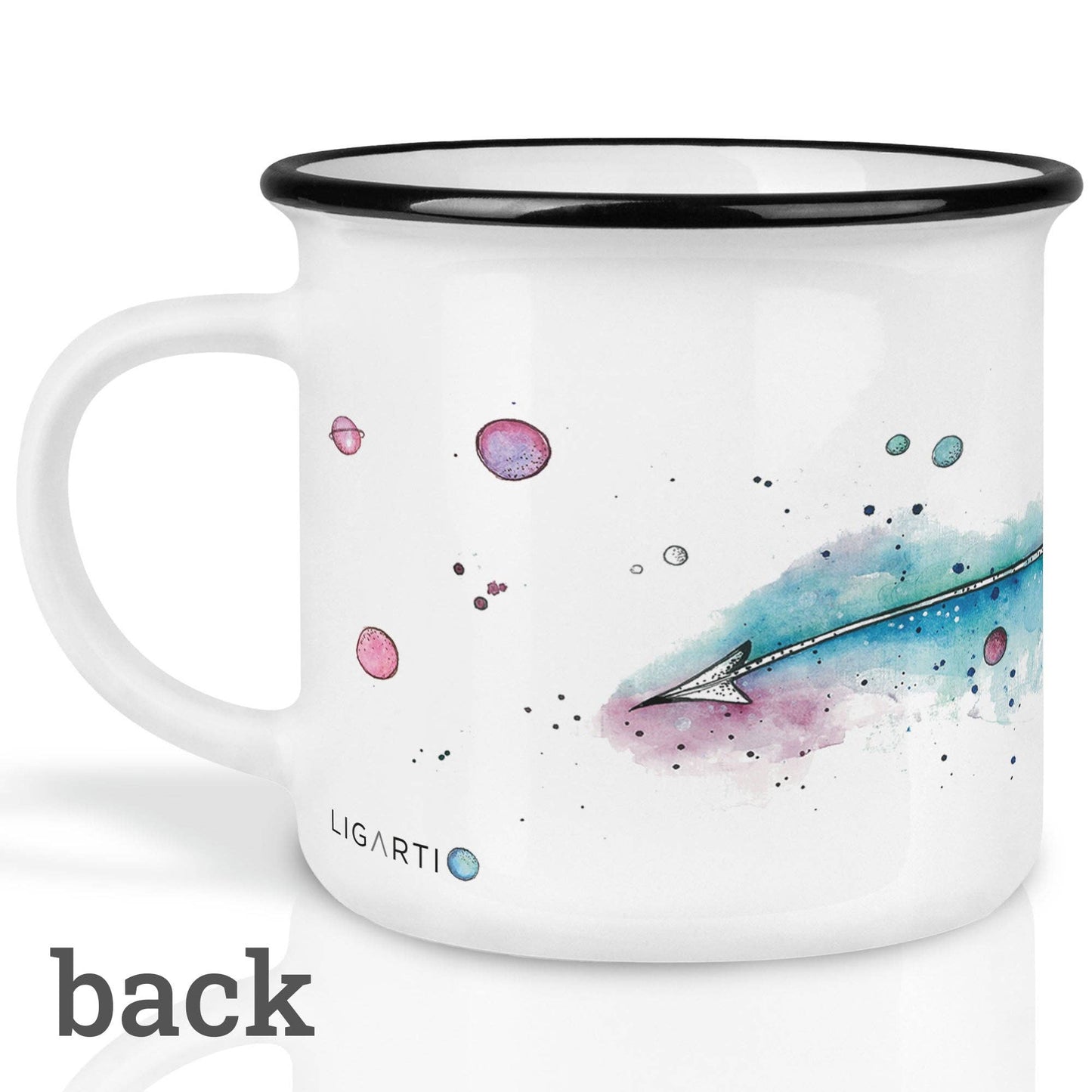 Taza de cerámica — Space rays