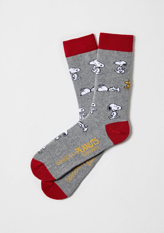 BeSnoopy Grey - 100% Organic Cotton Socks