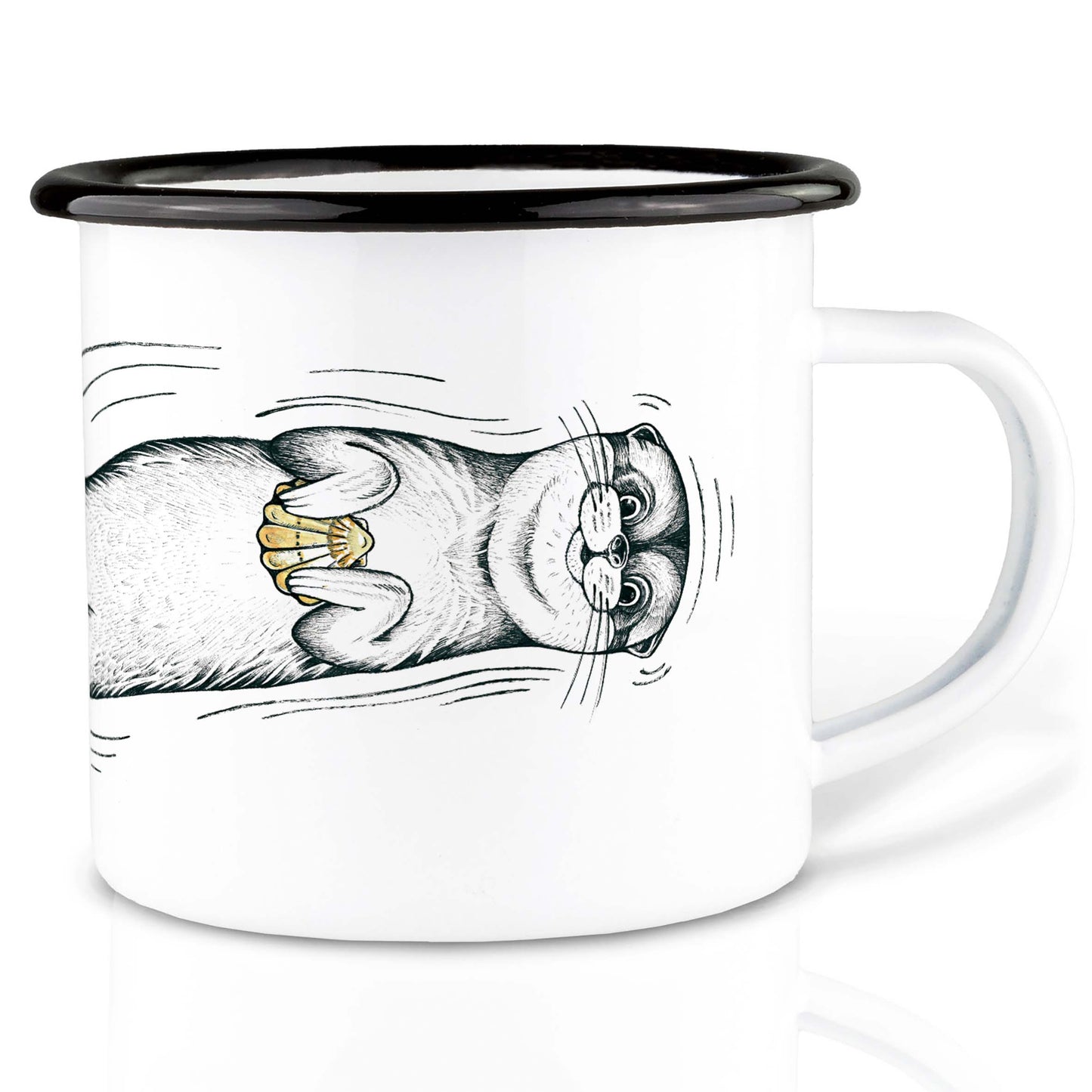 Taza esmaltada – Cazuela de mejillones
