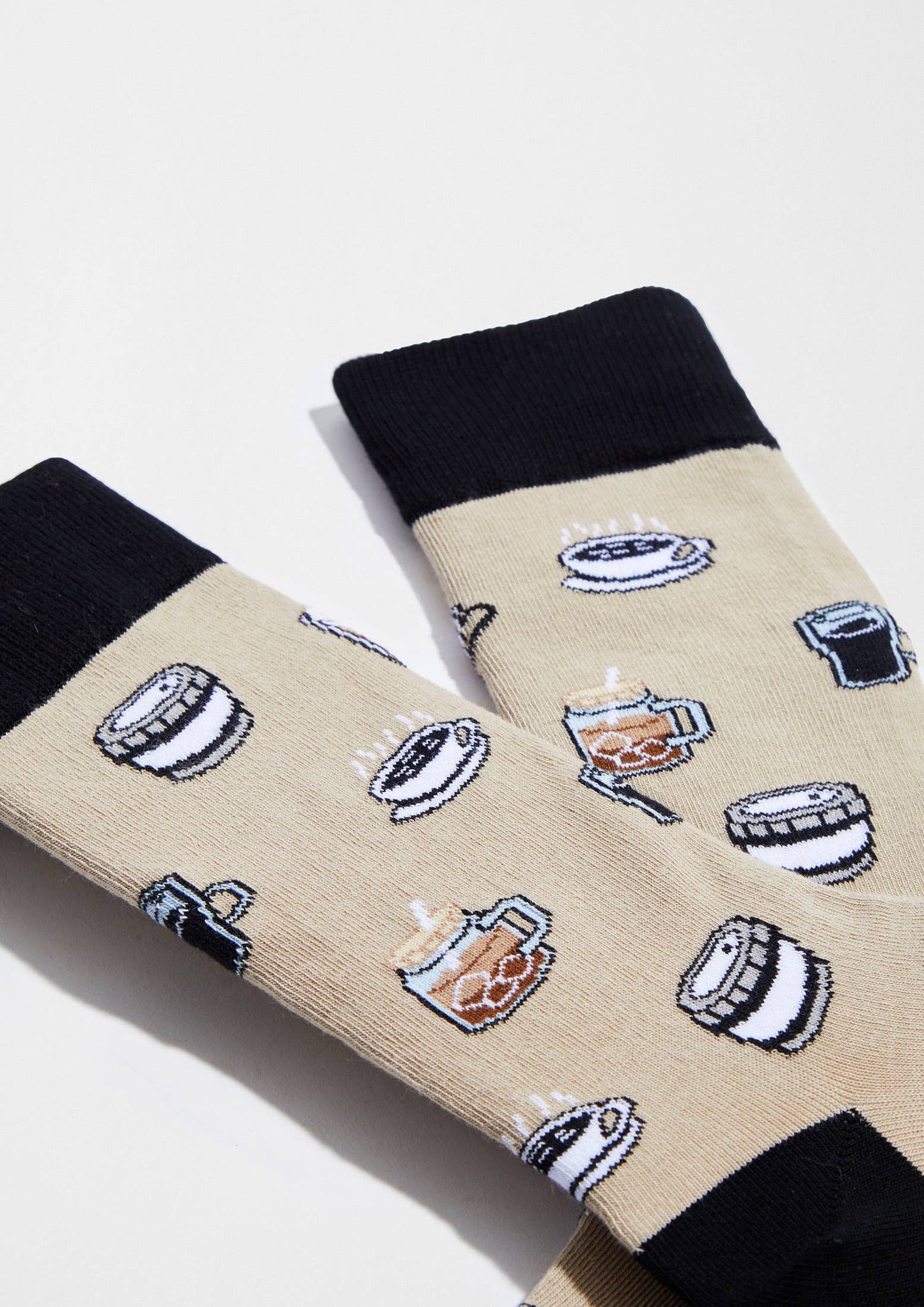 BeCoffee Beige - 100% Organic Cotton Socks