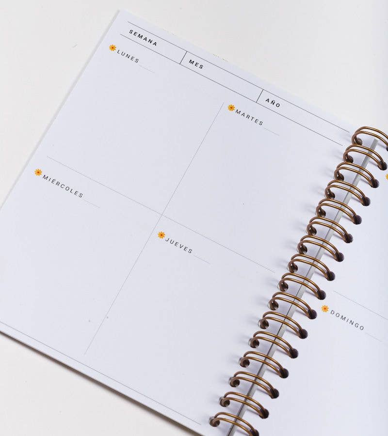 Mini Organizador Semanal “Crece Y Florece”