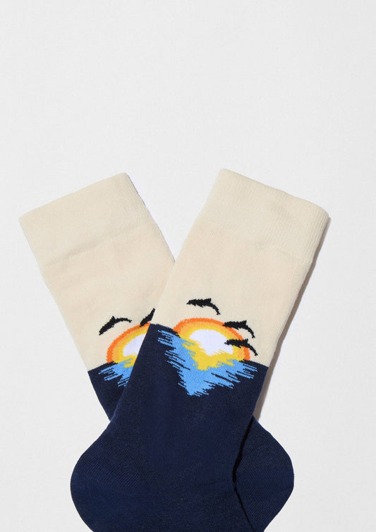 BeSunset - 100% Organic Cotton Socks