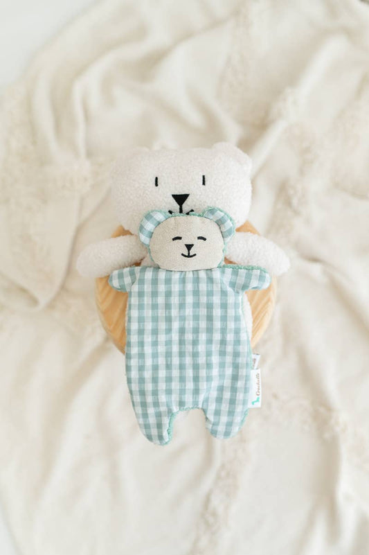 PACK TEDDY & DOUDOU GREEN MINT
