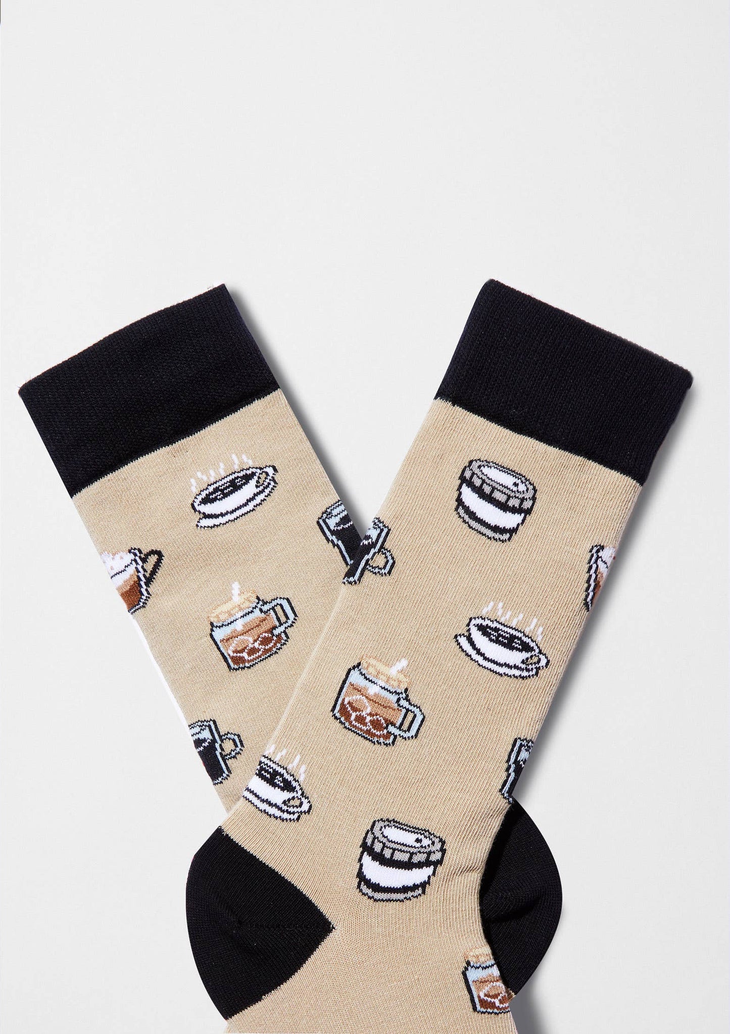 BeCoffee Beige - 100% Organic Cotton Socks