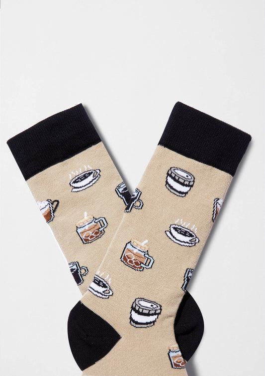 BeCoffee Beige - 100% Organic Cotton Socks