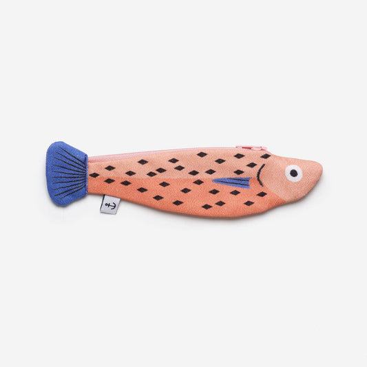 Monedero pez Small Whiting rosa