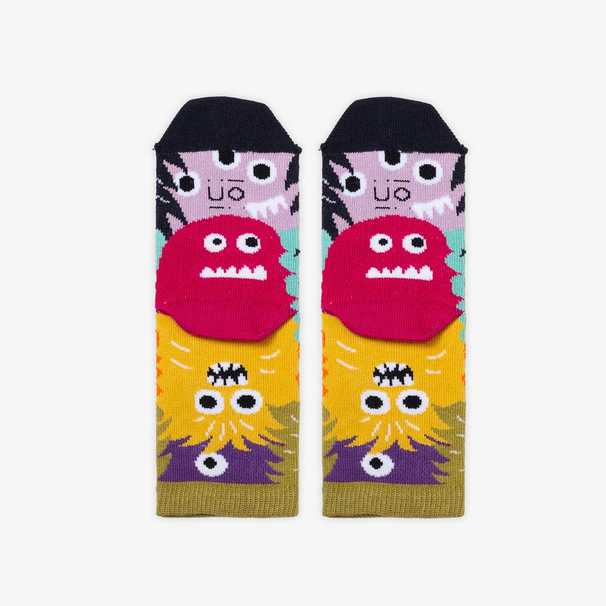 Calcetines Mini "Familia monstruosa"