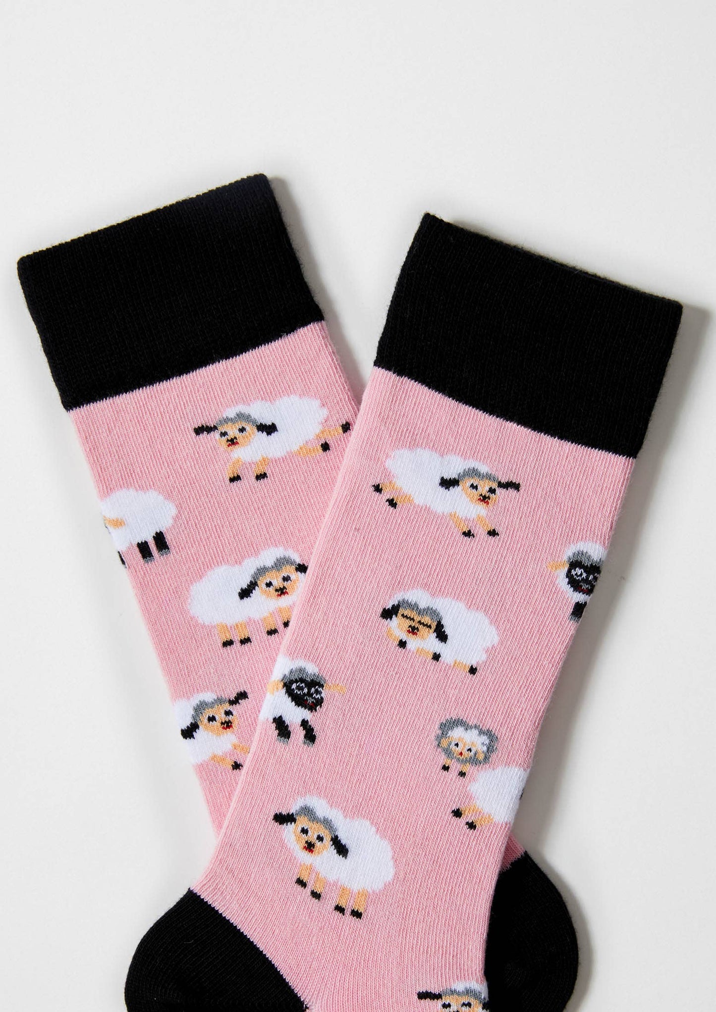BeSheep Pink - 100% Organic Cotton Socks