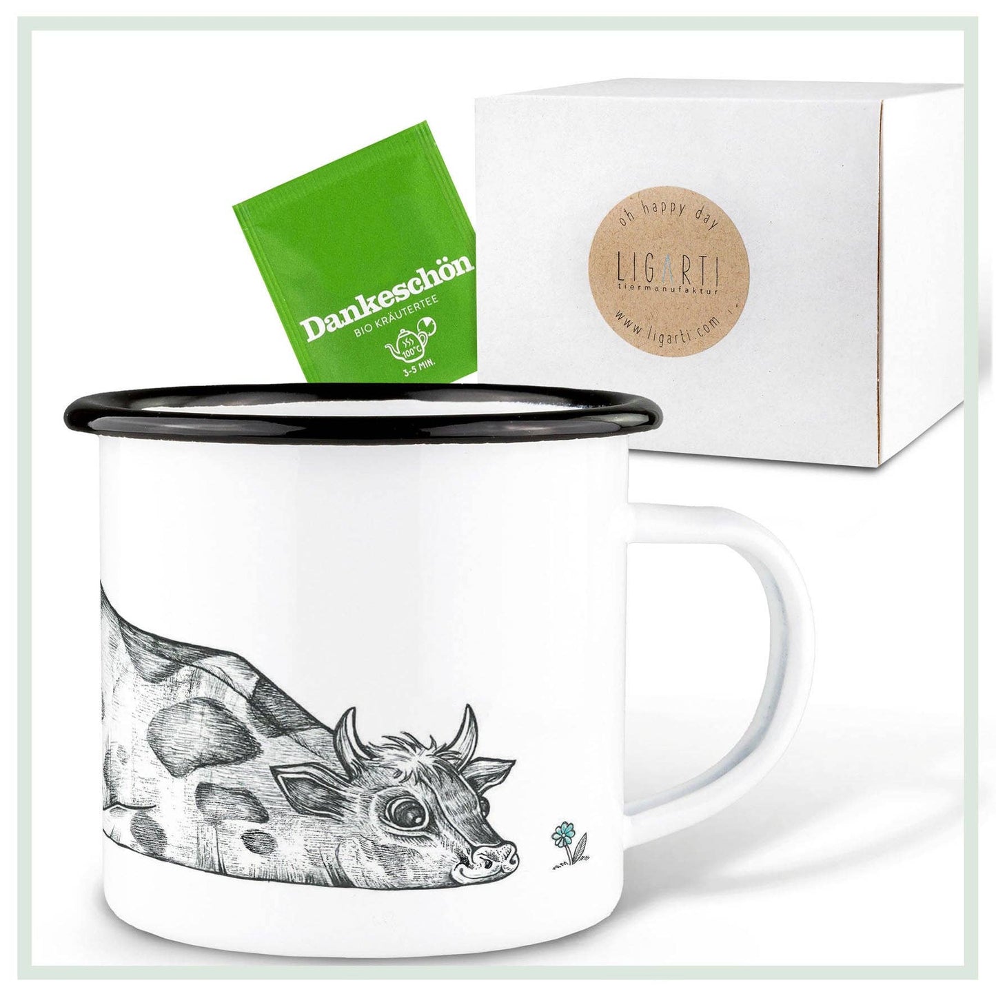 Taza esmaltada – Rita
