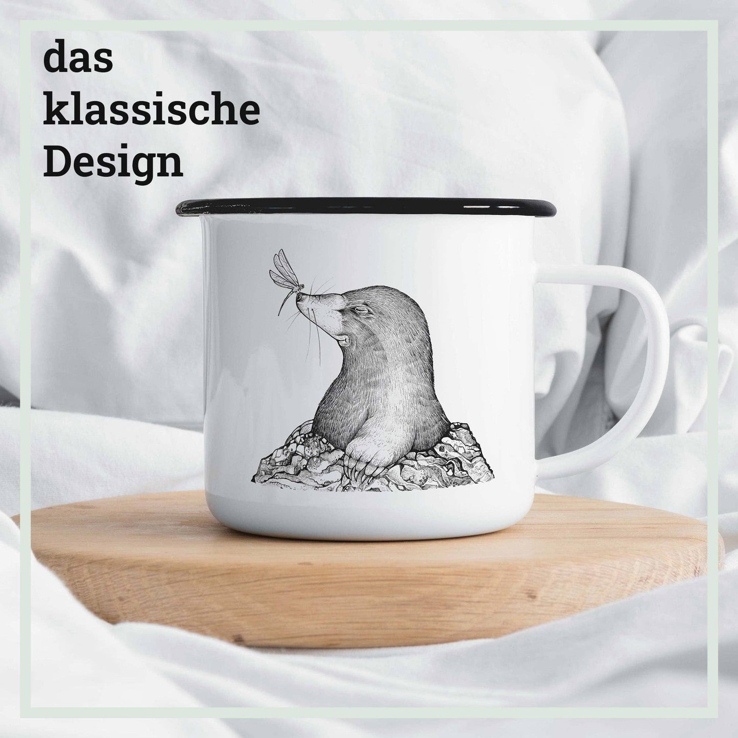 Taza esmaltada – Malwina