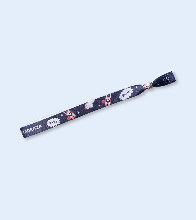 Pulsera Tela "Eres Una Madraza"