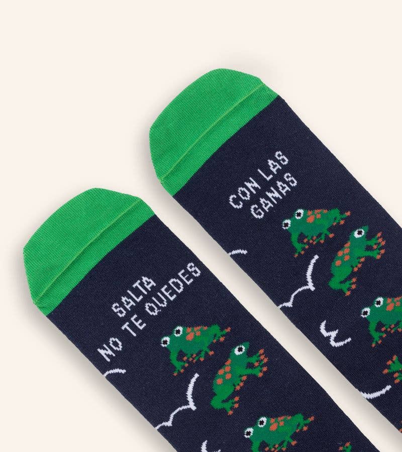 Calcetines "Salta, No Te Quedes Con Las Ganas" - Low Impact