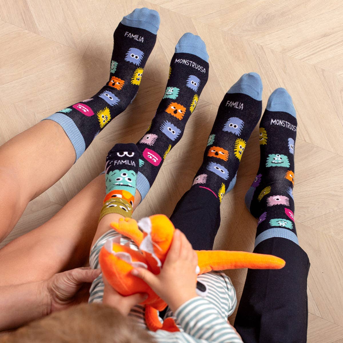 Calcetines "Familia Monstruosa"