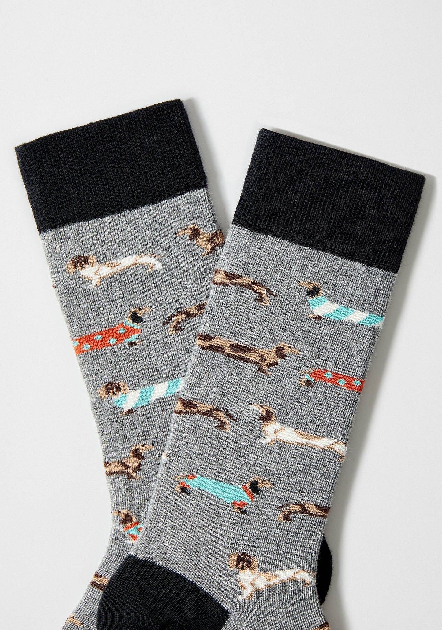 BePets Grey - 100% Organic Cotton Socks