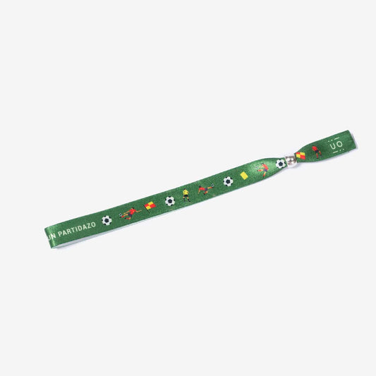 Pulsera Tela "Papá, tú si que eres un partidazo"