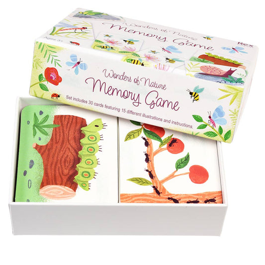 Juego de memoria (30 piezas) - Maravillas de la naturaleza
