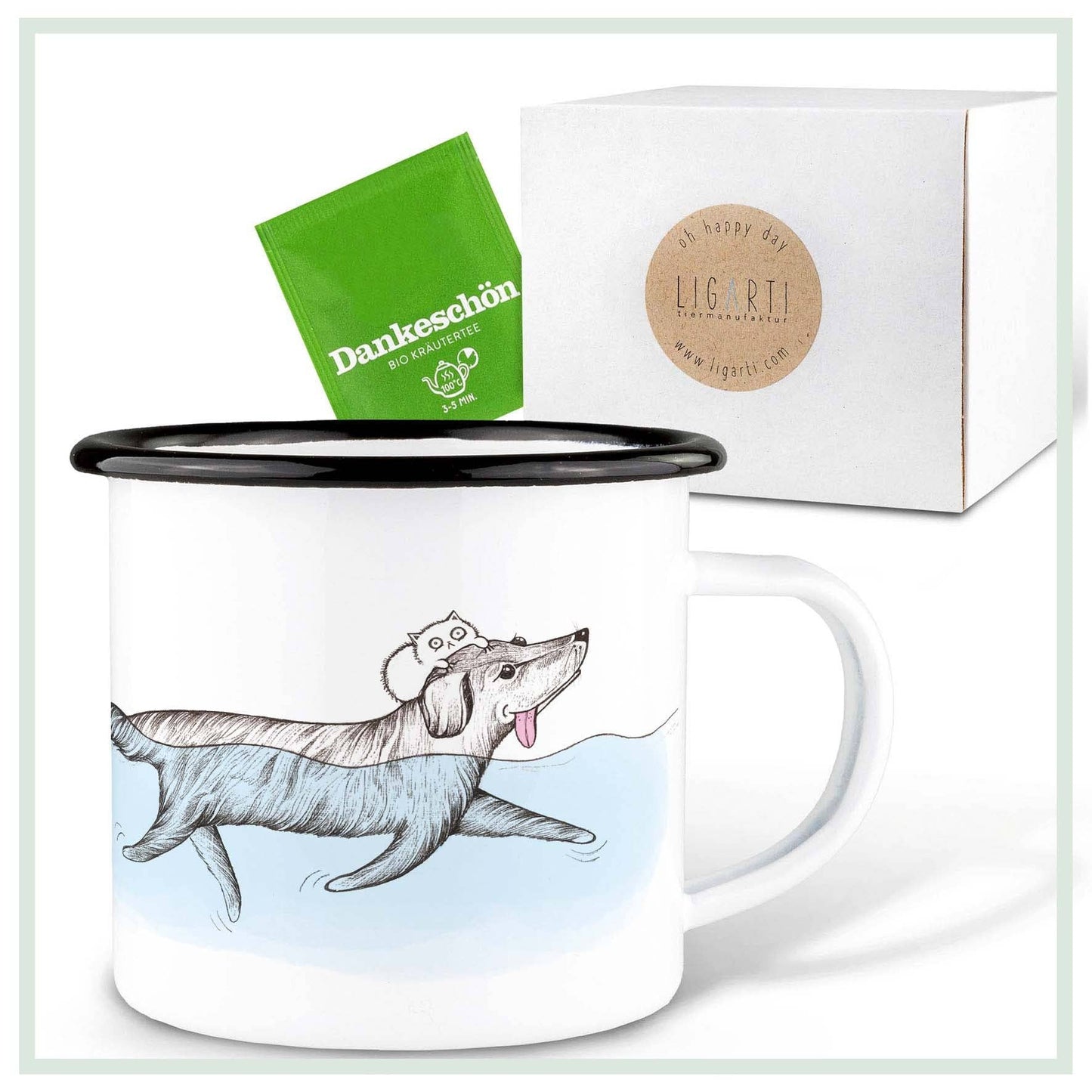 Taza de esmalte – El socorrista