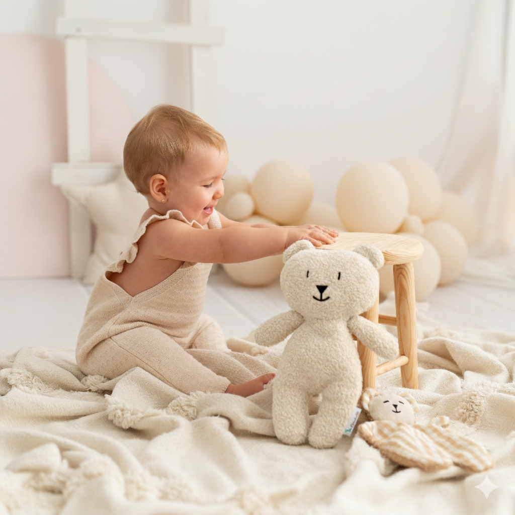 PACK TEDDY & DOUDOU GREEN MINT