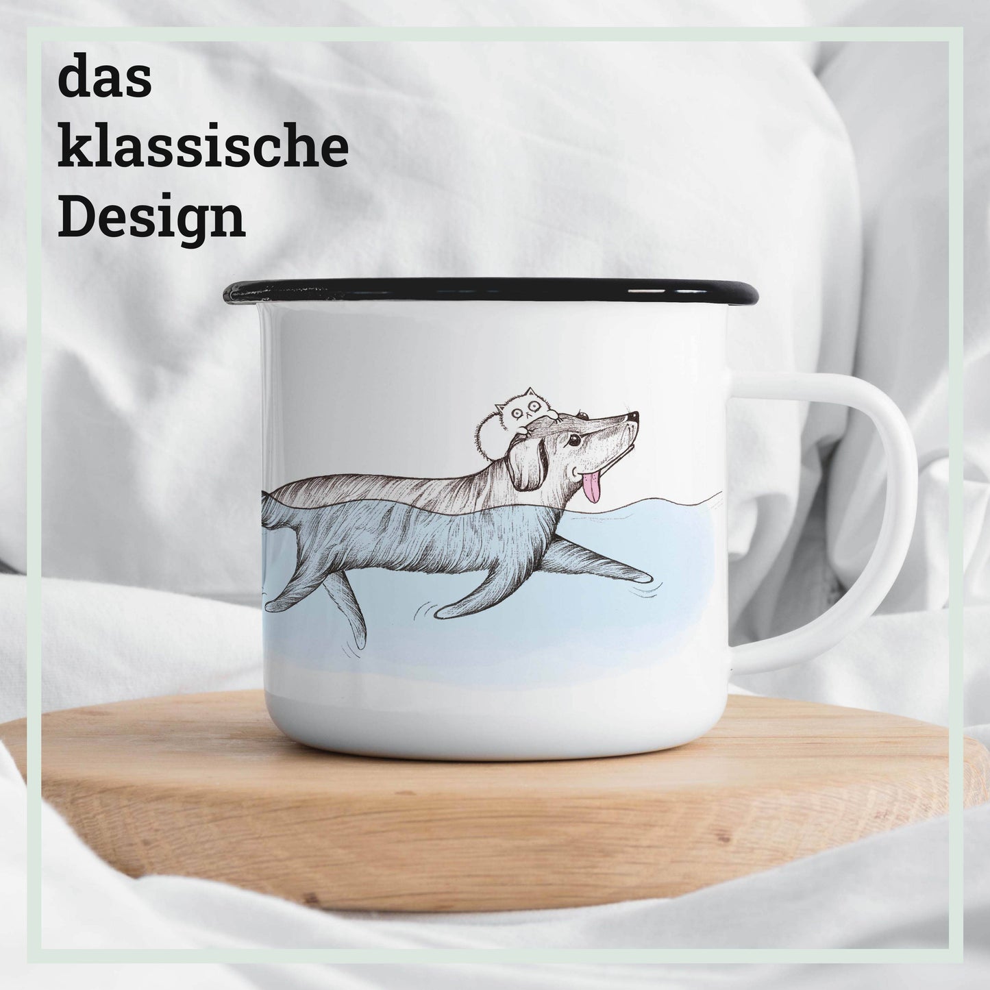 Taza de esmalte – El socorrista