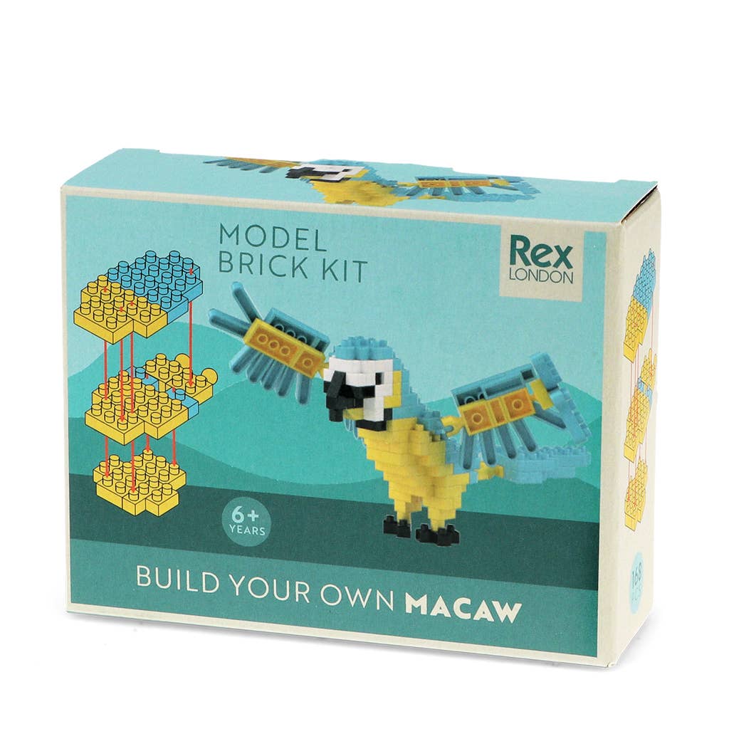 Construye tu propio kit de modelo de animal - Guacamayo
