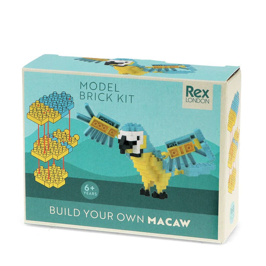 Construye tu propio kit de modelo de animal - Guacamayo