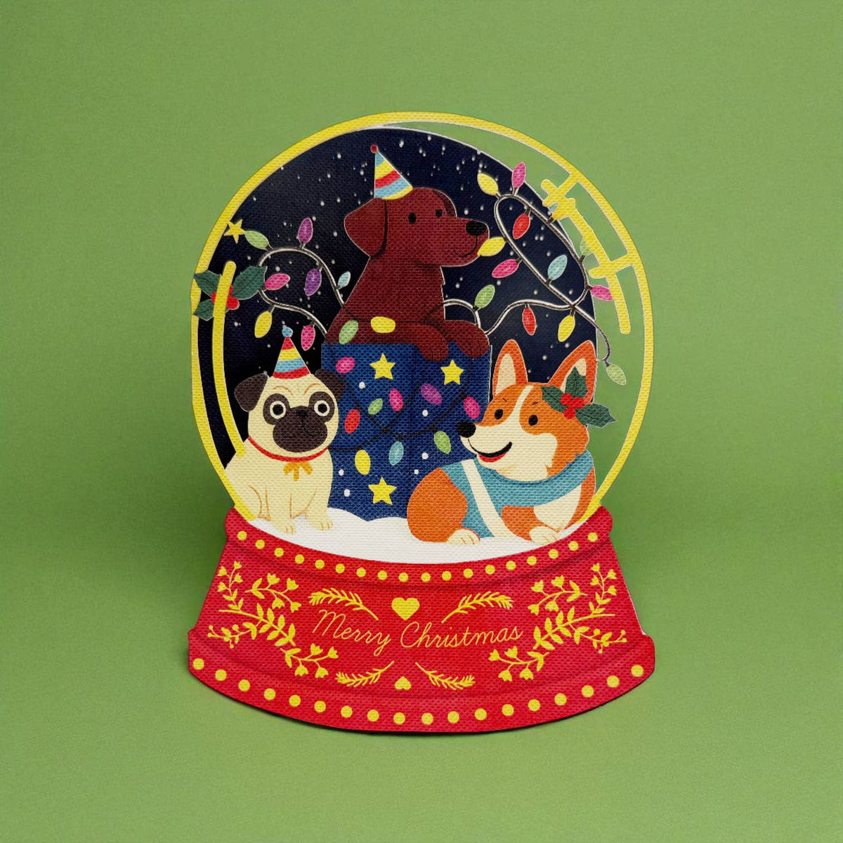 CMS071 - Perritos de la fiesta de Navidad