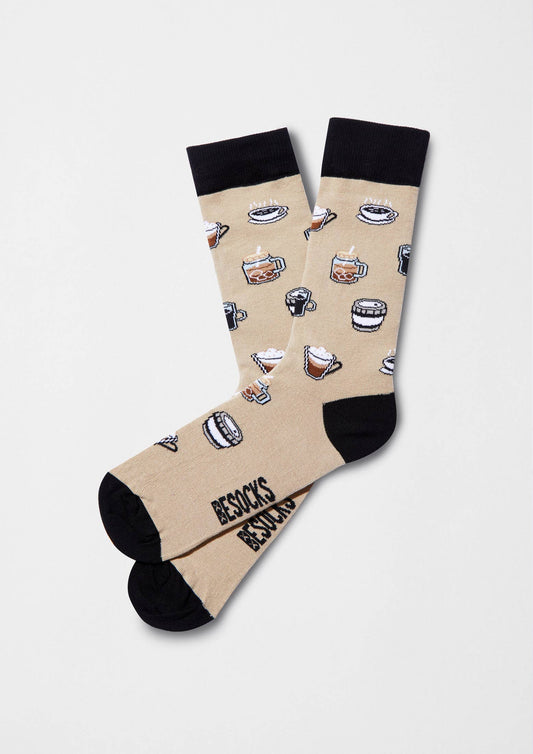BeCoffee Beige - 100% Organic Cotton Socks