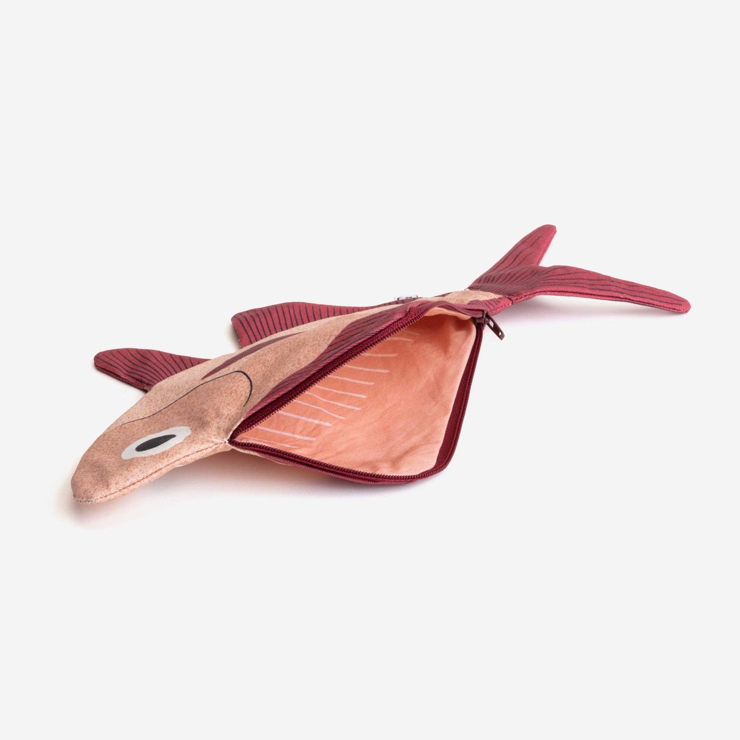 Estuche Alfonsino en forma de pez de algodón 100%