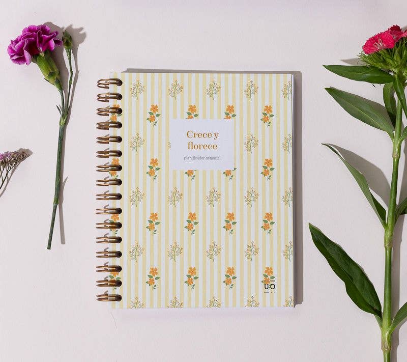 Mini Organizador Semanal “Crece Y Florece”