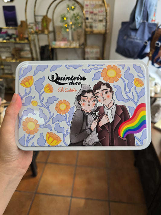 Elisa and Marcela Cookie Tin